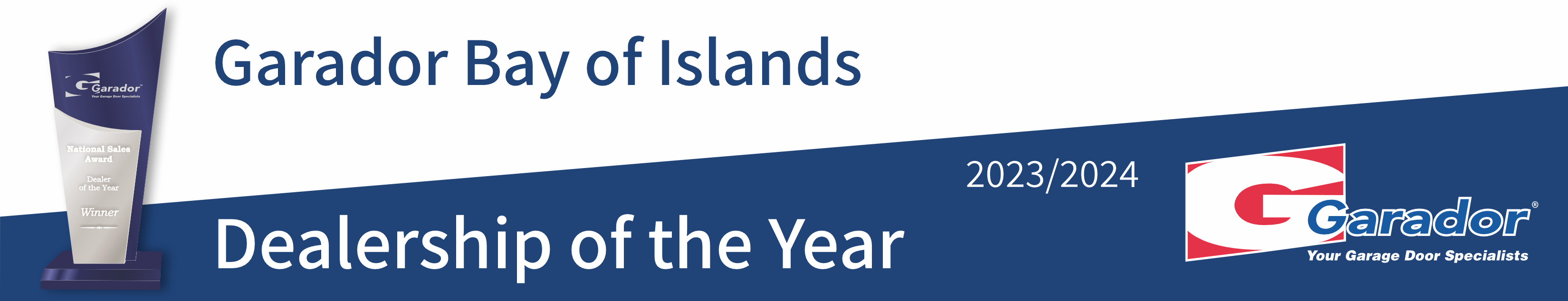 Garador Bay of Islands Dealer of the Year 2024