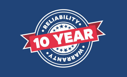 10-Year Warranty